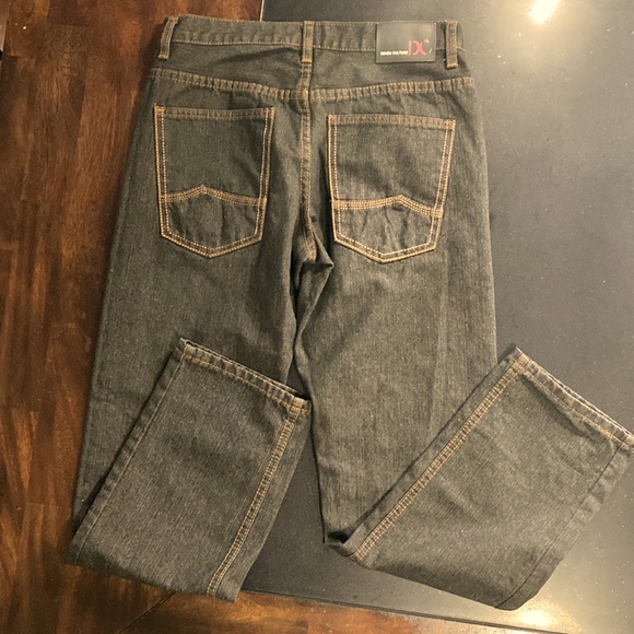 Denim Culture Unisex Jeans Straight Leg 32/32 Preowned Like New Washed blue - Picture 3 of 12